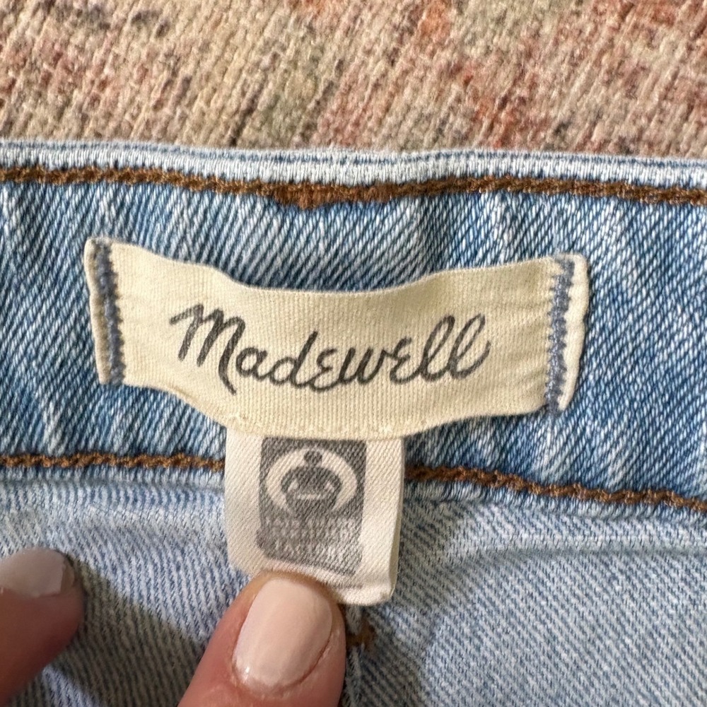 Madewell The Curvy Perfect Vintage Wide-Leg Crop Jean | Size 26 - Picture 8 of 10